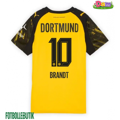 Borussia Dortmund Julian Brandt #10 Hemmatröja Kvinnor 2025-26 Kortärmad